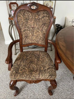 Beautiful dining table with three chairs