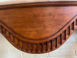 Century Console Entry Table with Marble Top
