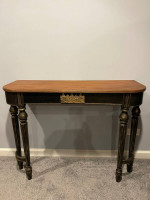 Antique Vintage Console Sofa Hallway Serving Table Credenza TV Stand