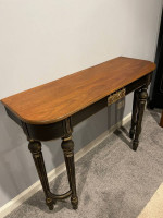 Antique Vintage Console Sofa Hallway Serving Table Credenza TV Stand