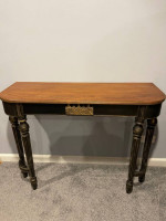 Antique Vintage Console Sofa Hallway Serving Table Credenza TV Stand