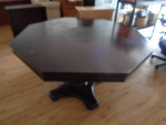 Octagon Wood Dining Table