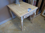 Henredon Wood Rose Colored End Table