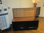 Chest/Coffee table with Walnut top.