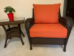 Outdoor Patio Set - 2 Chairs with Table