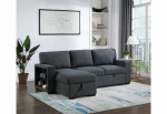 2 Sofa Beds with Storage Chaise