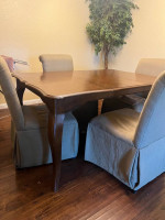 Pier 1 Imports dining table and 4 chairs from HomeGoods