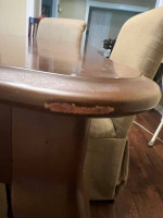 Pier 1 Imports dining table and 4 chairs from HomeGoods