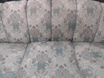 Floral couch sofa