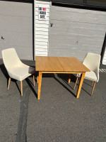 Table and chairs