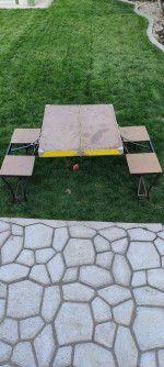 Table (portable) for camping