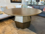 Alder & Tweed 60" Round Dining Table