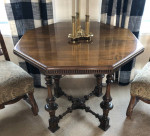 Antique Octagon Entry Table