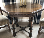 Antique Octagon Entry Table