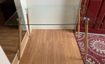 IKEA Glass Top Desk Table