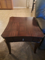 End table.  Solid wood.