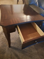 End table.  Solid wood.