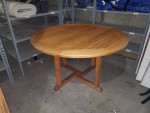 Kingsley Bate Essex 50" Round Teak Table