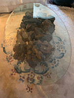 Gorgeous Burlwood coffee table