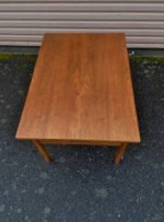 Danish Modern Mid Century Teak Side Table DELIV