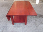 Solid Wood Drop Leaf Coffee Table