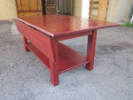 Solid Wood Drop Leaf Coffee Table