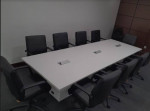 Tuxedo Conference Table No Chairs   Also Come in Black  / White / Grey