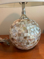 Savavieh "Nikki" Capiz Shell Table Lamps Pair