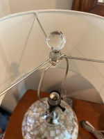 Savavieh "Nikki" Capiz Shell Table Lamps Pair