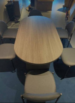 Conference Table Oval / Rectangular   Also Come in Black  / White / Gr