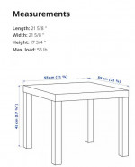 Lack Table from IKEA