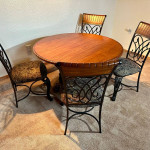 Ashley Round Dining Table and Chairs (Delivery Available)