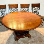 Ashley Round Dining Table and Chairs (Delivery Available)