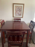 table and 4 chairs