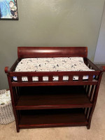 Crib and Changing table