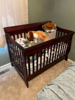 Crib and Changing table