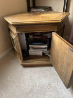 Mid Century Modern Hexagonal End Table