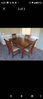 4 chair dining table
