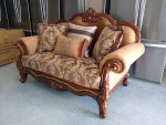 ACME Elegant French Provincial/Victorian Loveseat Sofa