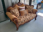 ACME Elegant French Provincial/Victorian Loveseat Sofa
