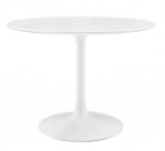 Just Reduced! Model Home Furniture- Modway 40" Round White Tulip Table