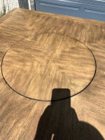 Table W/Lazy Susan & Stools (FREE DELIVERY)