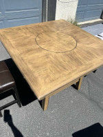 Table W/Lazy Susan & Stools (FREE DELIVERY)