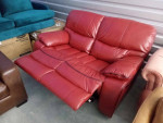 BRAND NEW Reclining Red Loveseat Sofa