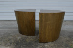 Norman Diekman for Coalesse hard Maple Veneer Occasional Table