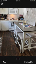 Dining table and chairs