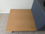 Davis Furniture love seat with table