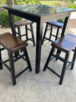 World Market Pub Table and Stools