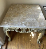 Antiques Marble top Coffee/ Side Table in Excellent Condition.
