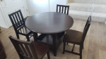 Kids' activity table and chairs